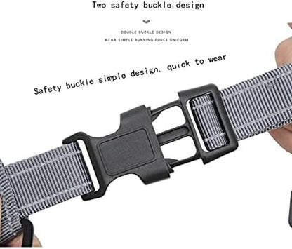 Dog Collar Harnesses Leashes Traction Rope for Dogs Reflectivedog Collars Breathable Nylon Belt Dog Collars Washable Dog Collars Portable Traveldog Collars Multiple Colors… (XL, Dark Blue)
